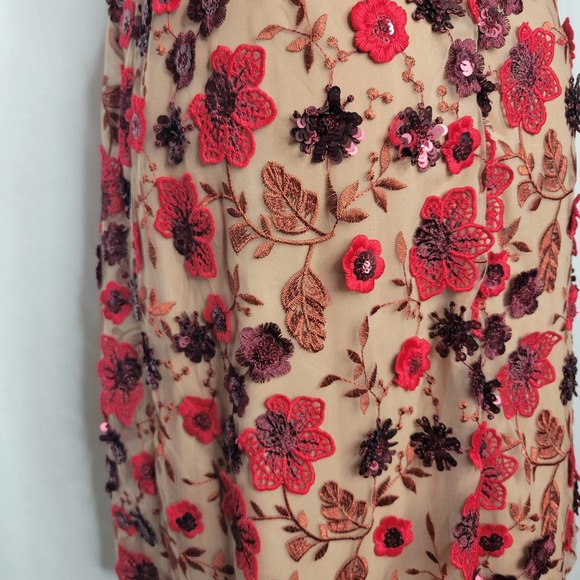 For Love And Lemons Floral Embroidered Maxi Dress - Picture 10 of 16